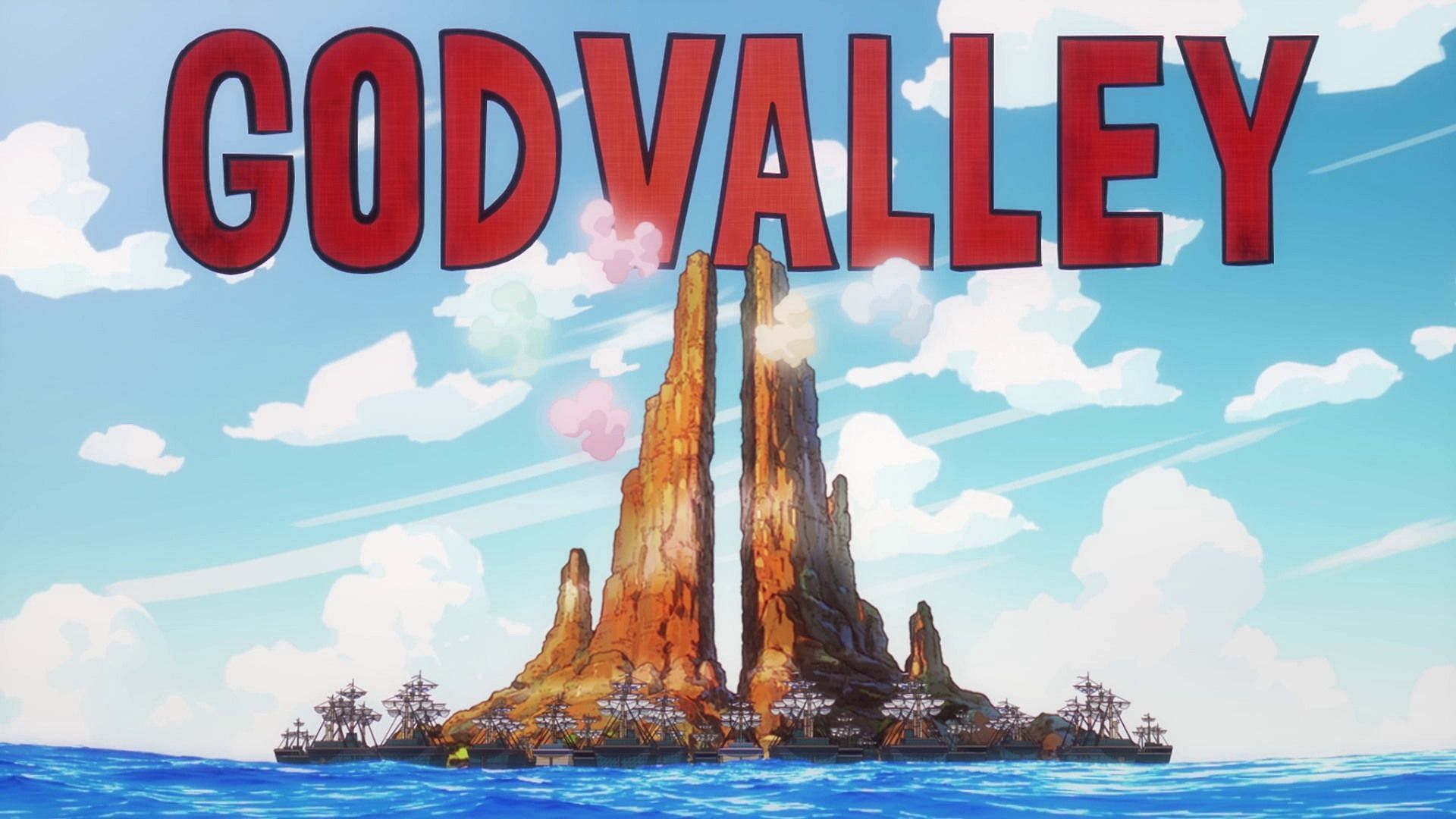One Piece episode 1130 will finally give fans their first look at the God Valley Incident (Image via Toei Animation)